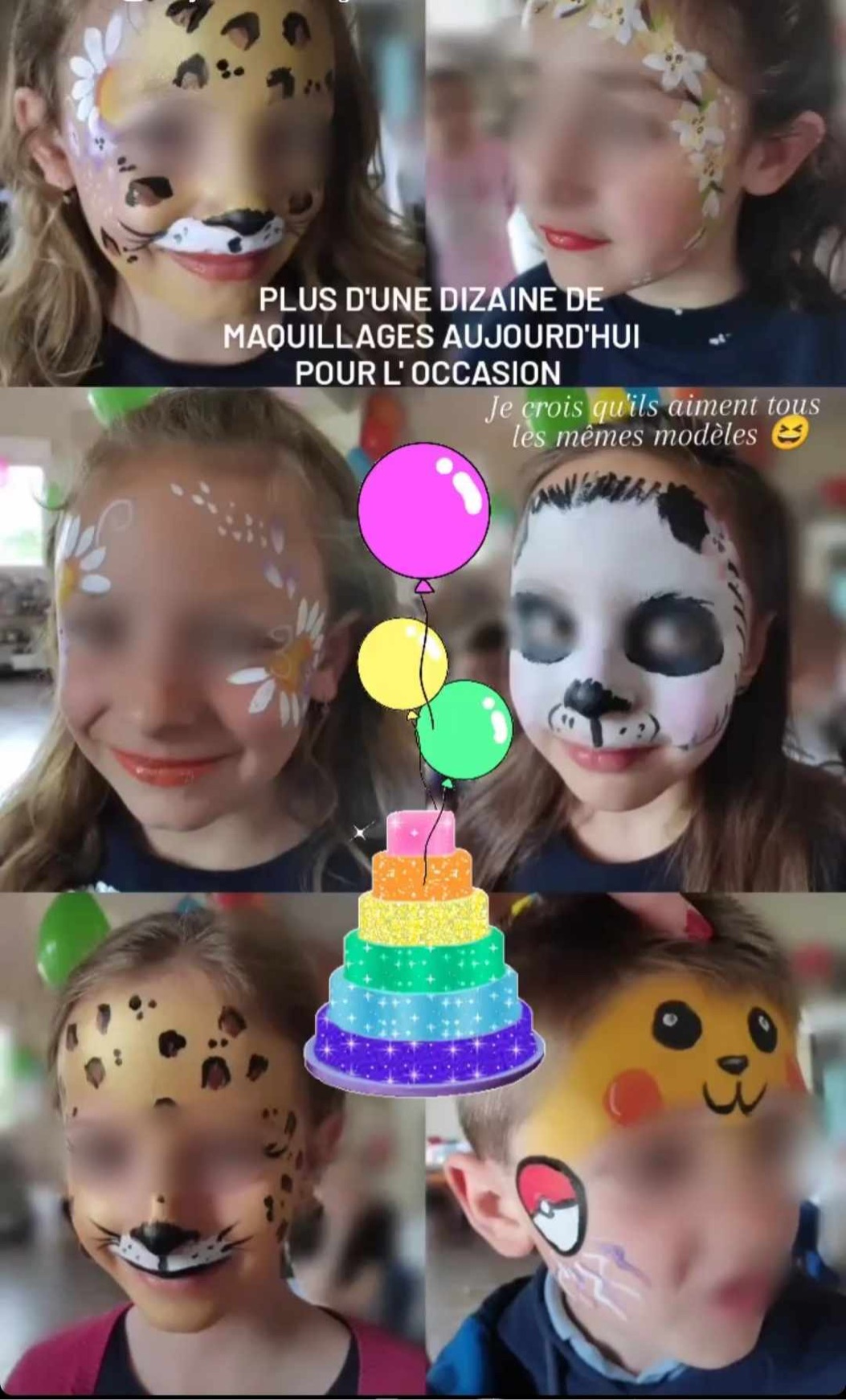 Maquillage enfant Malina Laugeois